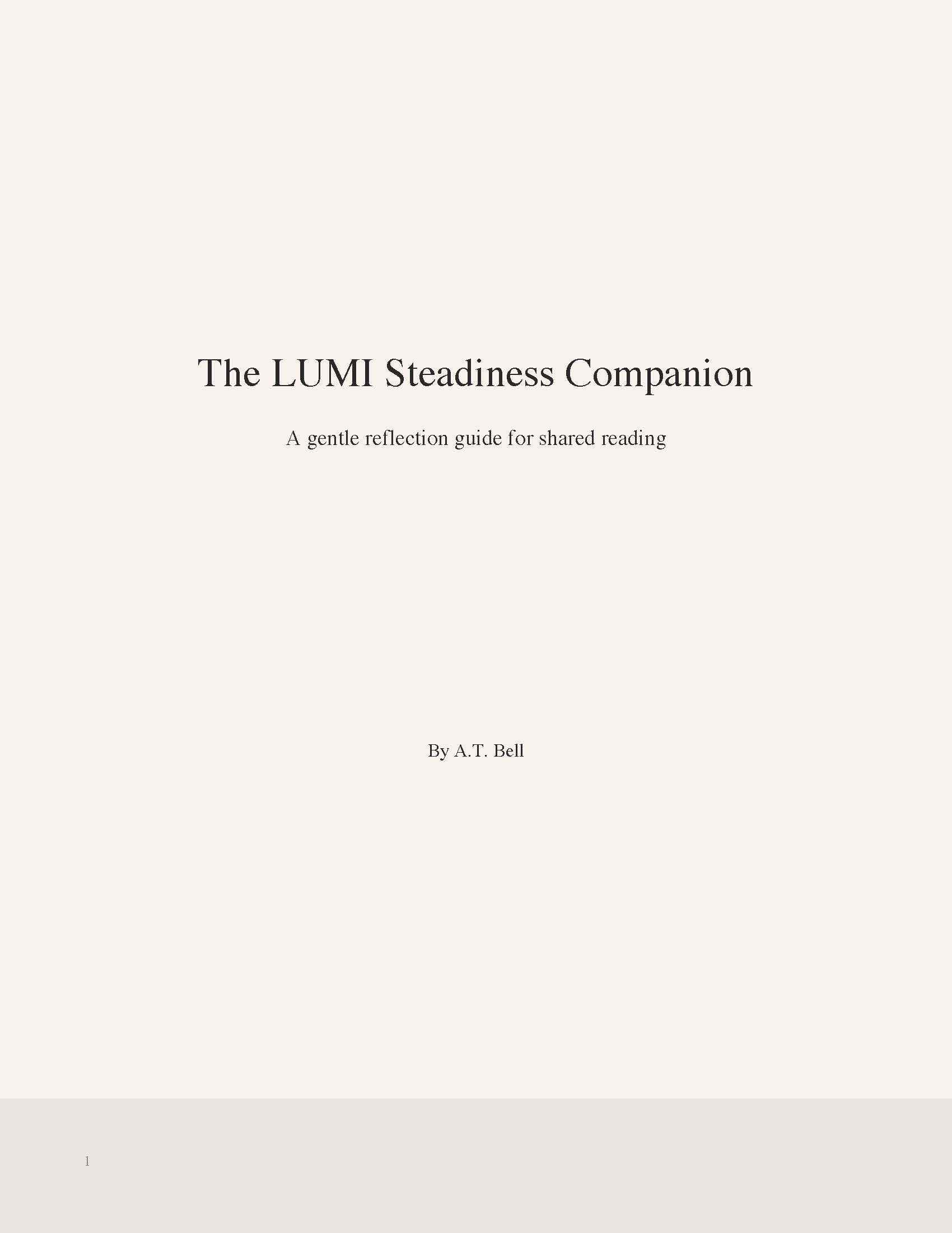 Lumi Steadiness Companion preview