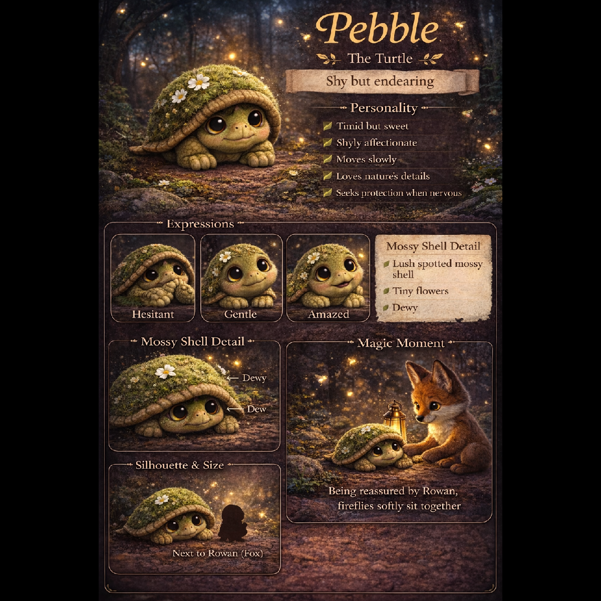 Pebble character sheet