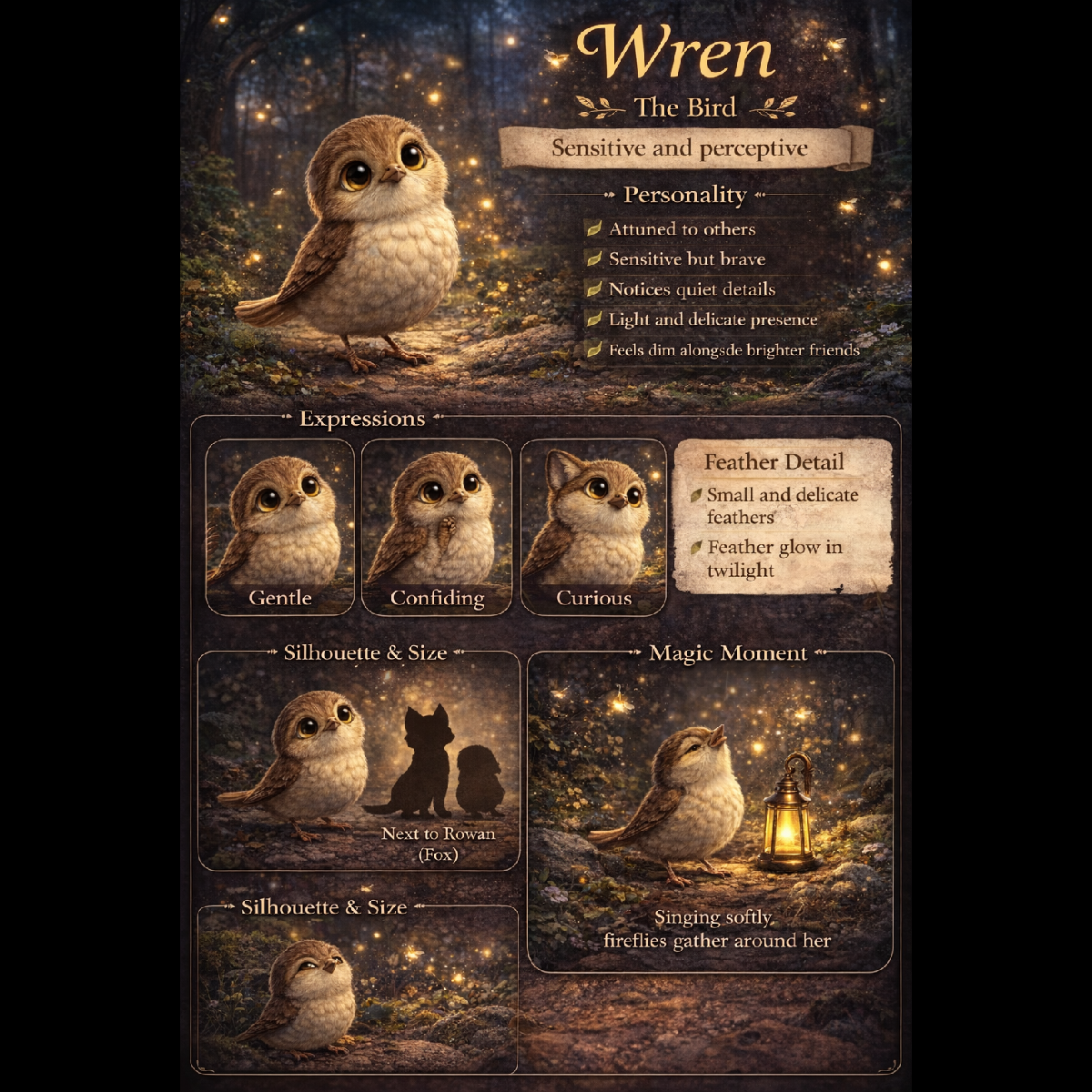 Wren character sheet